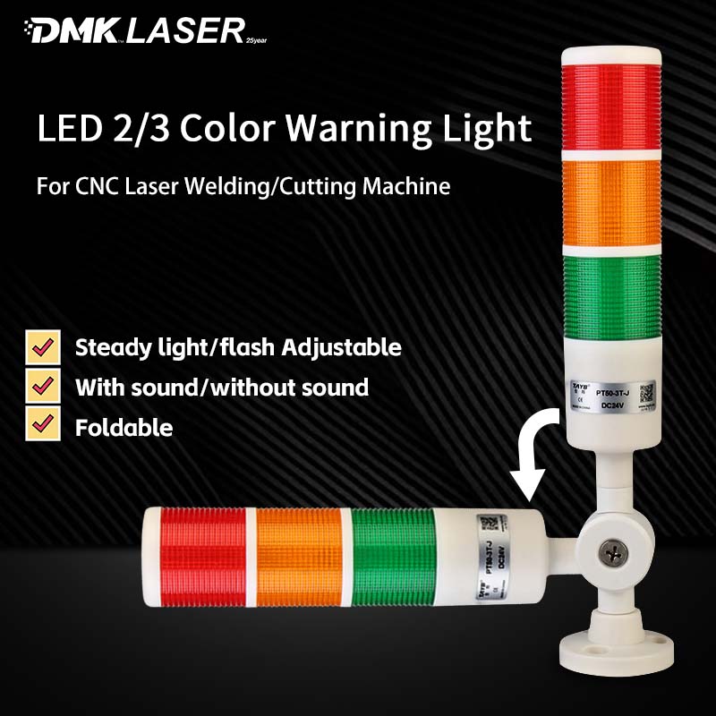Industrial Laser Welding Machine - Torre de señal de luz Tricolor