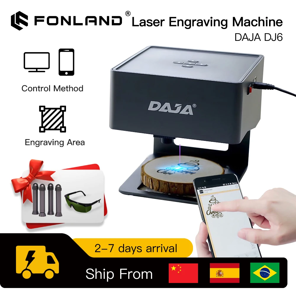 Industrial Grade Laser - Grabador láser DAJA CNC DIY DJ6
