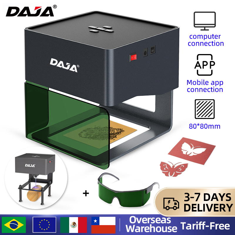 Fiber Laser Cutting Machine - DAJA DJ6 Mini grabador láser portátil