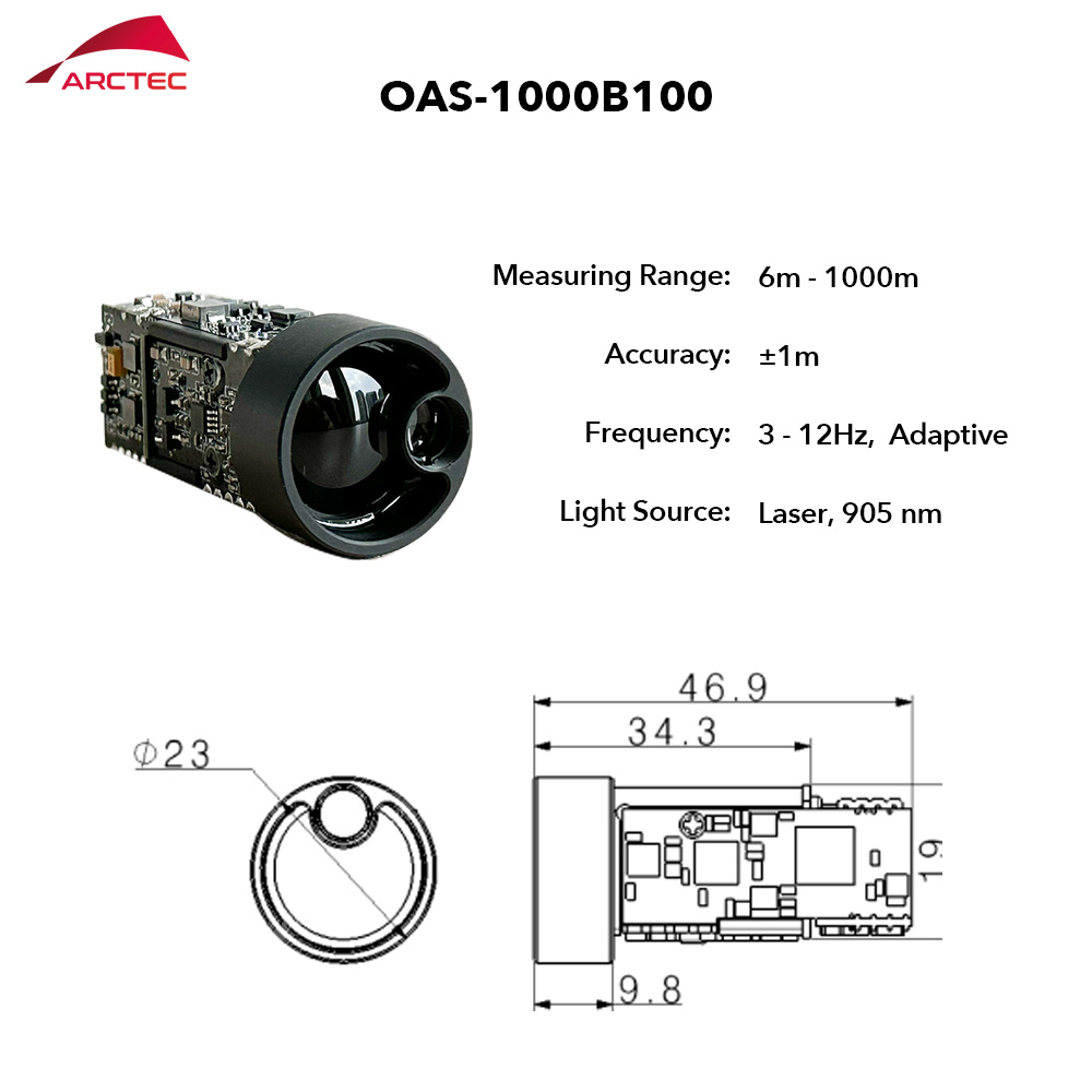 Módulo de Medición de Distanci - Industrial Laser Measurement reseña y precio