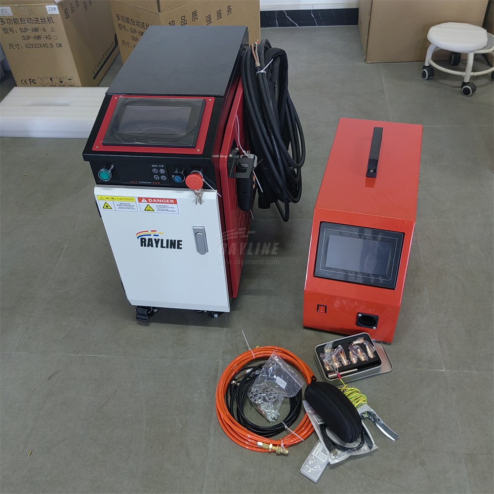 Soldadora láser portátil 4 en  - Industrial Laser Welding Machine reseña y precio