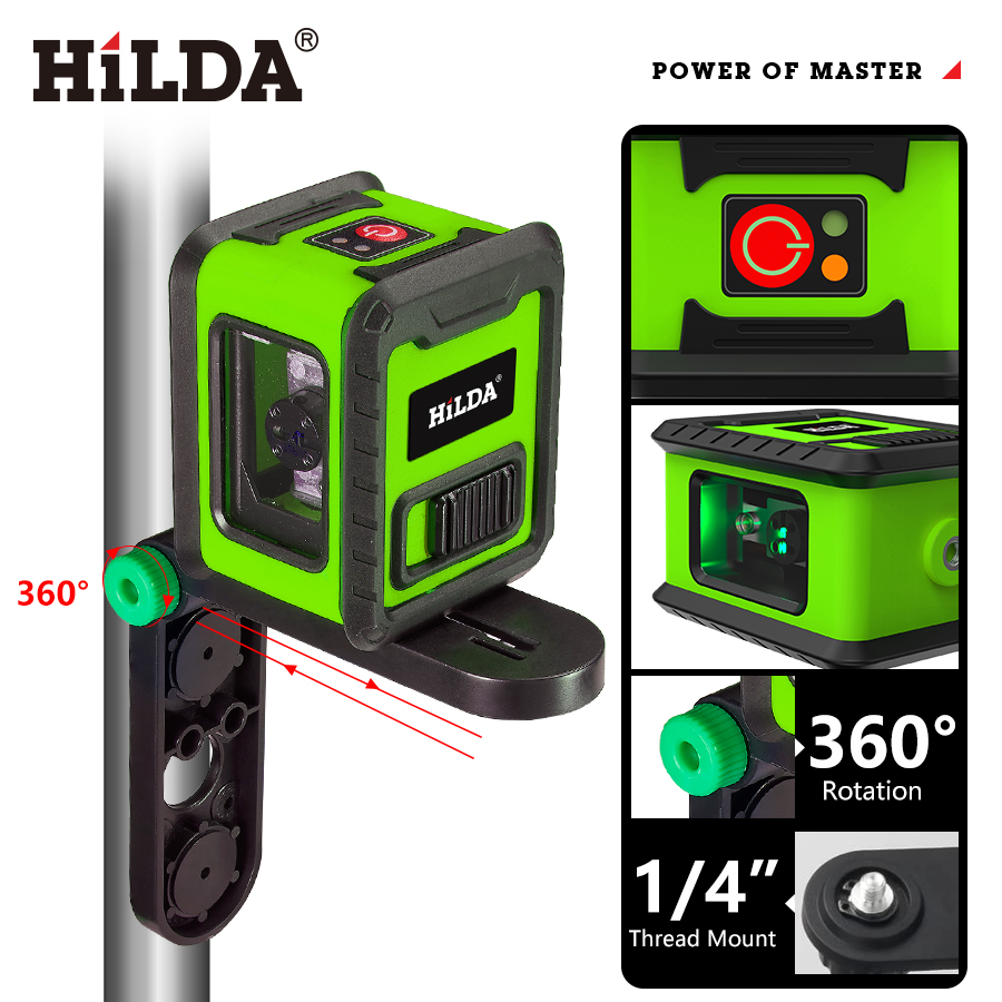 Medidor de nivel láser HILDA,  - Industrial Laser Measurement reseña y precio