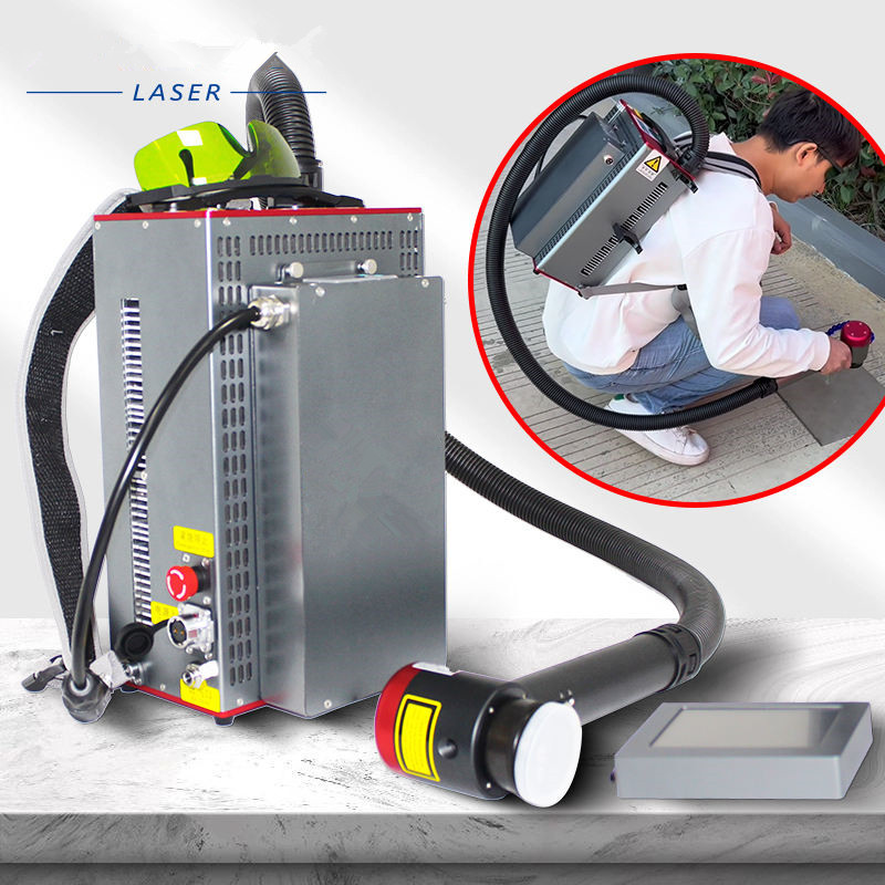 Mochila portátil tipo limpiado - Industrial Laser Rust Removal Machine Price reseña y precio