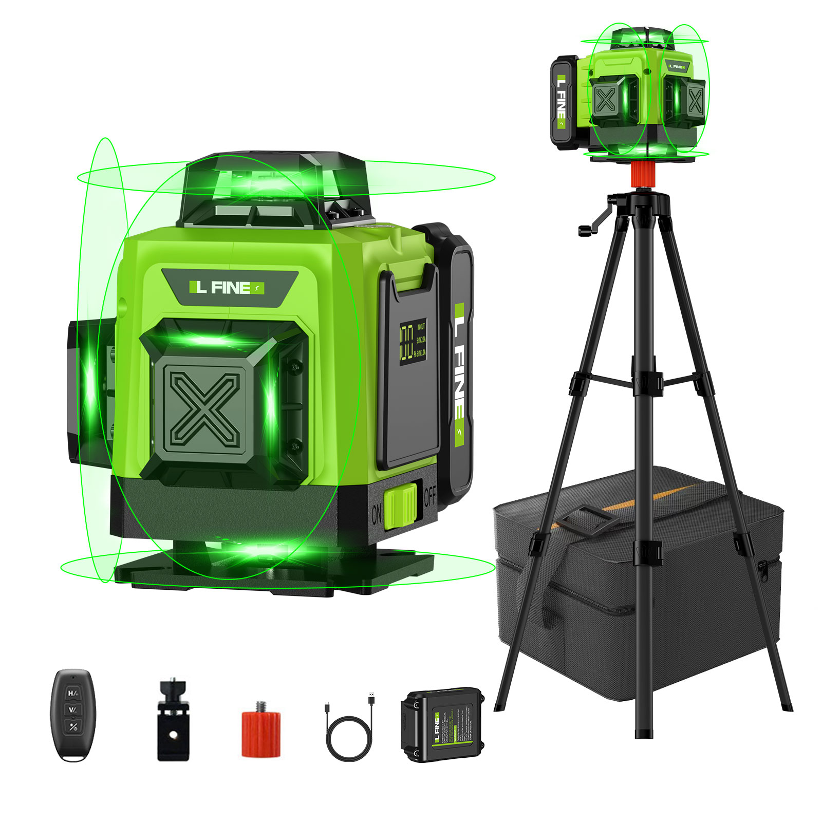 Nivel láser autonivelante Cruz - Industrial Laser Measurement reseña y precio