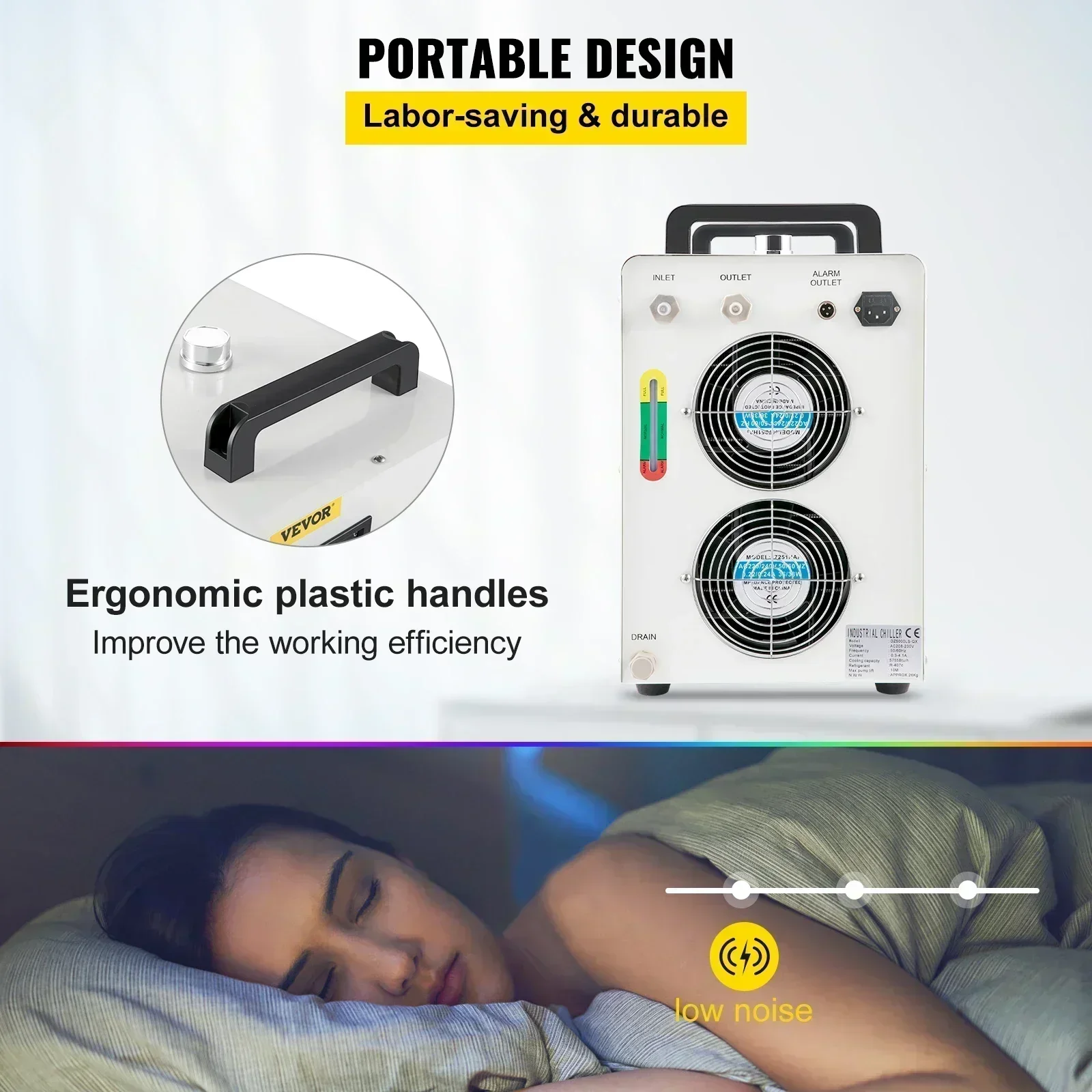 Enfriador de Agua para Máquina - Industrial Grade Laser reseña y precio
