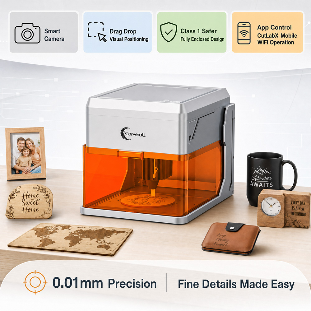 Grabador Láser Carverall A1PRO - Industrial Grade Laser reseña y precio